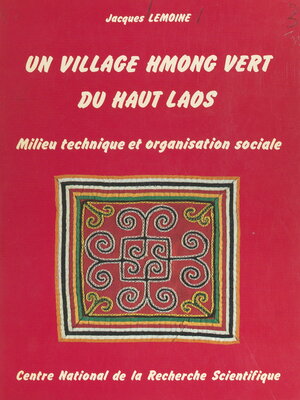cover image of Un village Hmong vert du Haut Laos